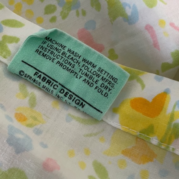 🌼 Springmaid Happy Morning full/double sheet set. Vintage. - Picture 3 of 13